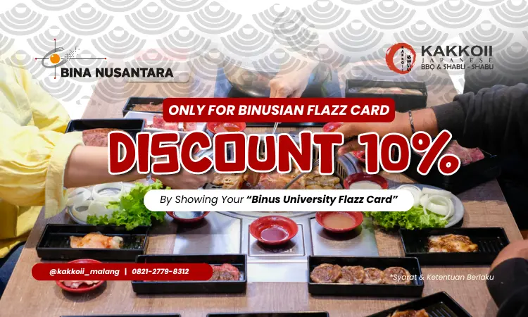 Binus Discount Kakkoii