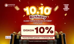 Promo Ulang Tahun all you can eat kakkoii bulan october 2025