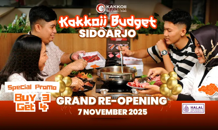 Re-Opening, Kakkoii Budget SidoaRjo Siapkan Konsep Baru