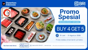 Promo Spesial Buy 4 Get 5 Kakkoii All You Can Eat Surabaya